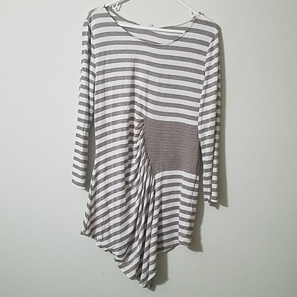 ECI NEW YORK WOMENS TOP 3/4 SLEEVES